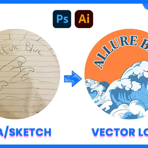 884I will perfectly trace logo or image in vector