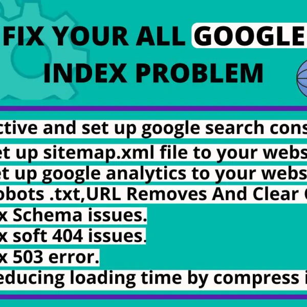 1034I will find and fix wordpress SEO errors, bugs or problems for google rankings