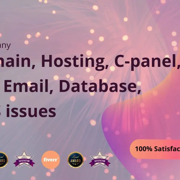 1722I will fix any cpanel, whm, domain, hosting, server, SSL, dns related issue
