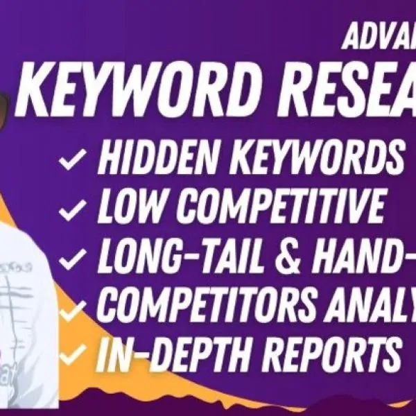 1756I will do advanced SEO keyword research and competitor analysis